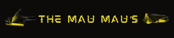 Top bar the Mau Mau's logo